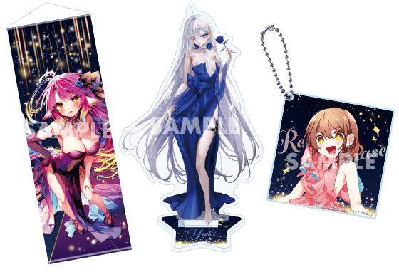 特大タペストリー アクリルスタンド